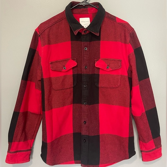 American Eagle button down flannel - Picture 3 of 4
